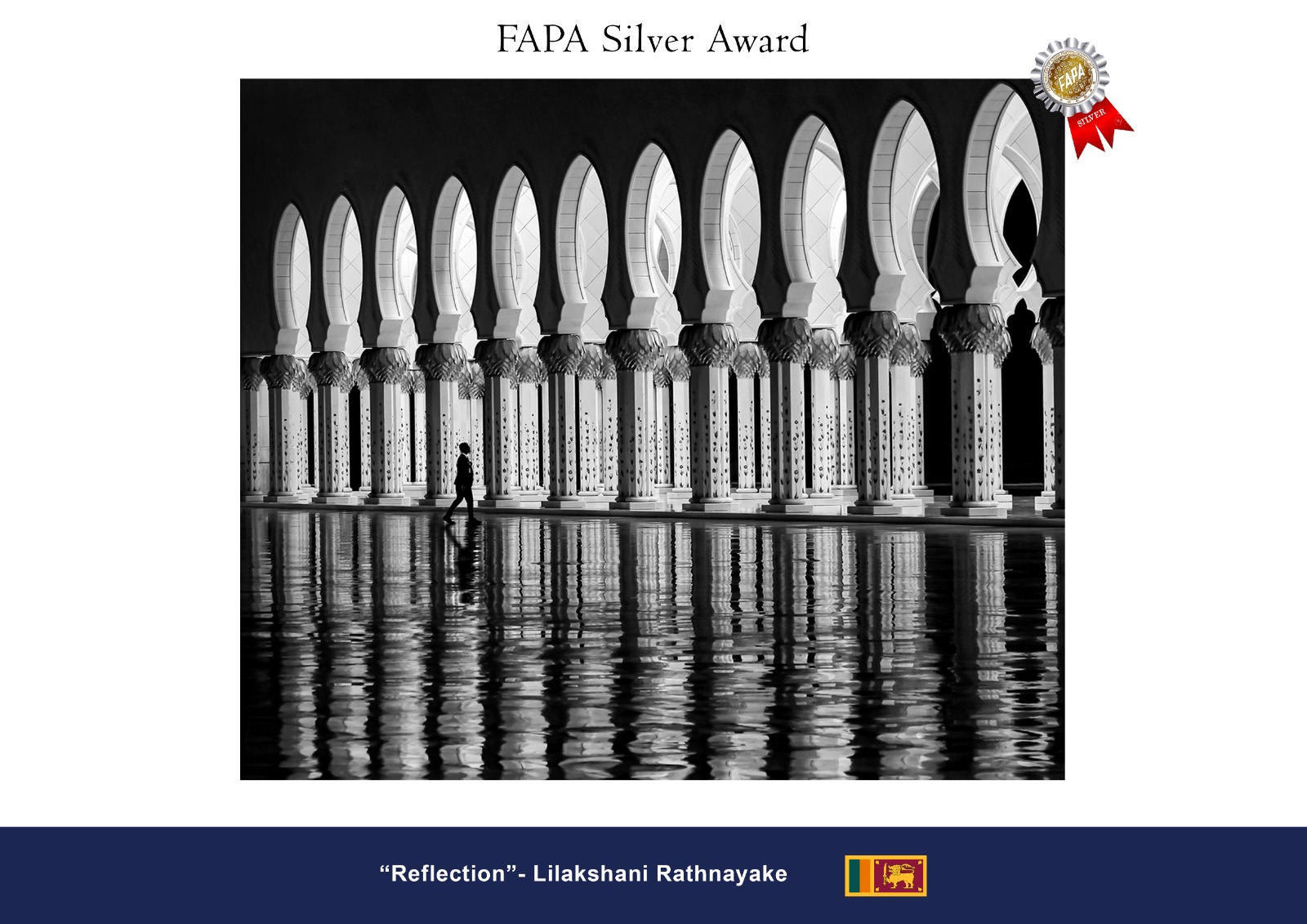 Monochrome Medal Winner